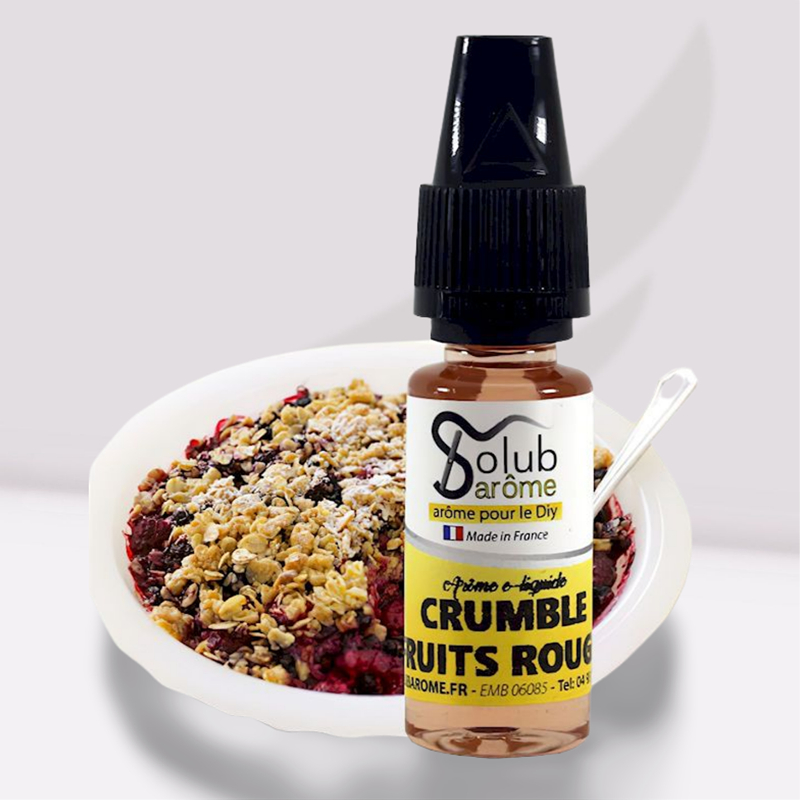 Arôme Crumble Fruits Rouges Solub