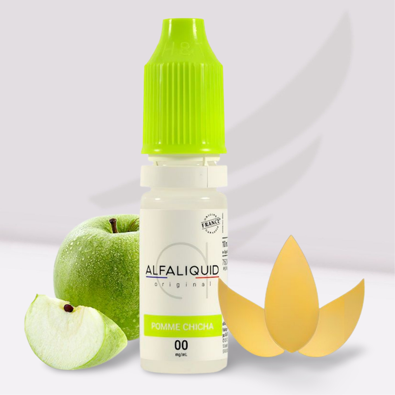 E-liquide Pomme Chicha Alfaliquid
