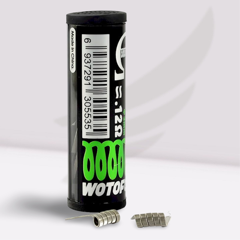 Pack de 10 Coils Quad Core Fused Clapton Ni80 Wotofo