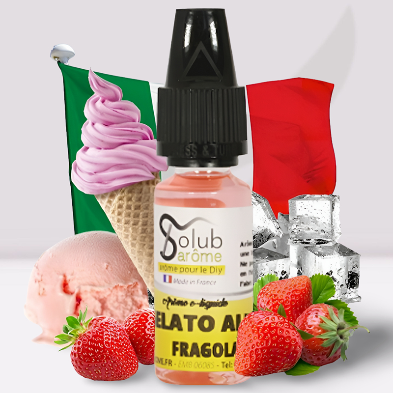 Arôme Gelato alla fragola Solubarome