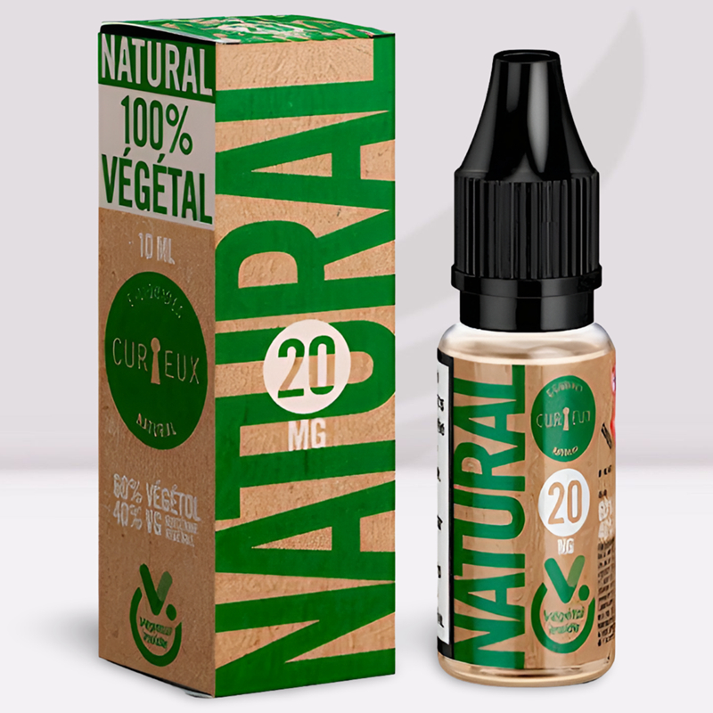 Booster au Vegetol Curieux E-liquides