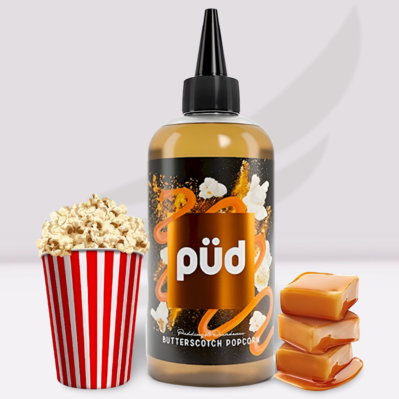 Butterscotch Popcorn 200ml Püd by Joe's Juice