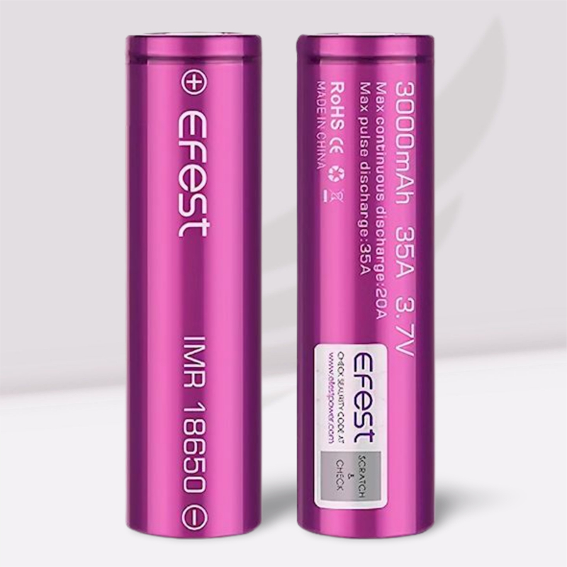 Accu IMR 18650 3000mAh 35A - Efest
