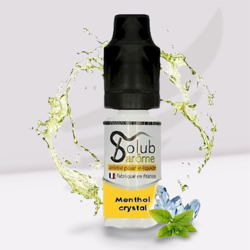 Additif Menthol Crystal 10ml Solub
