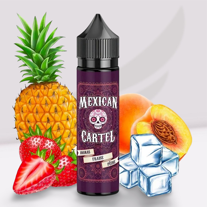 Prêt à booster Ananas Fraise Pêche - Mexican Cartel