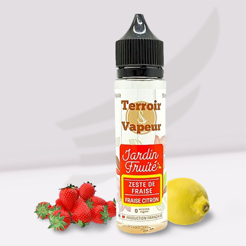 Prêt à booster Zeste de Fraise Terroir et Vapeur