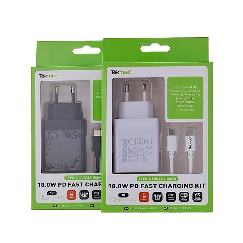 Kit Chargeur Mural PD Fast 18w Tekmee - Tekmee