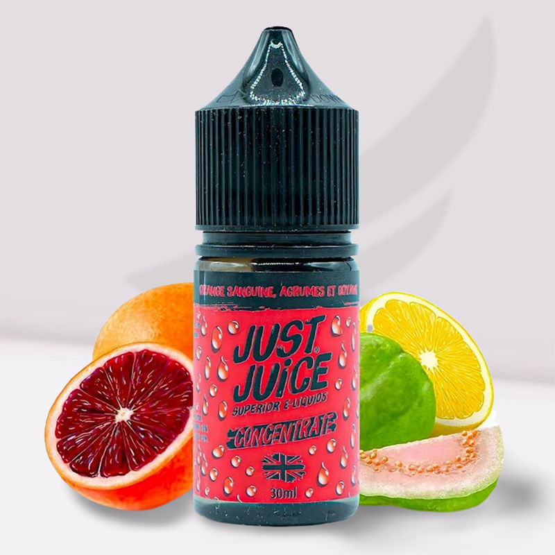 Arôme concentré Orange Sanguine Agrumes & Goyave - Just Juice