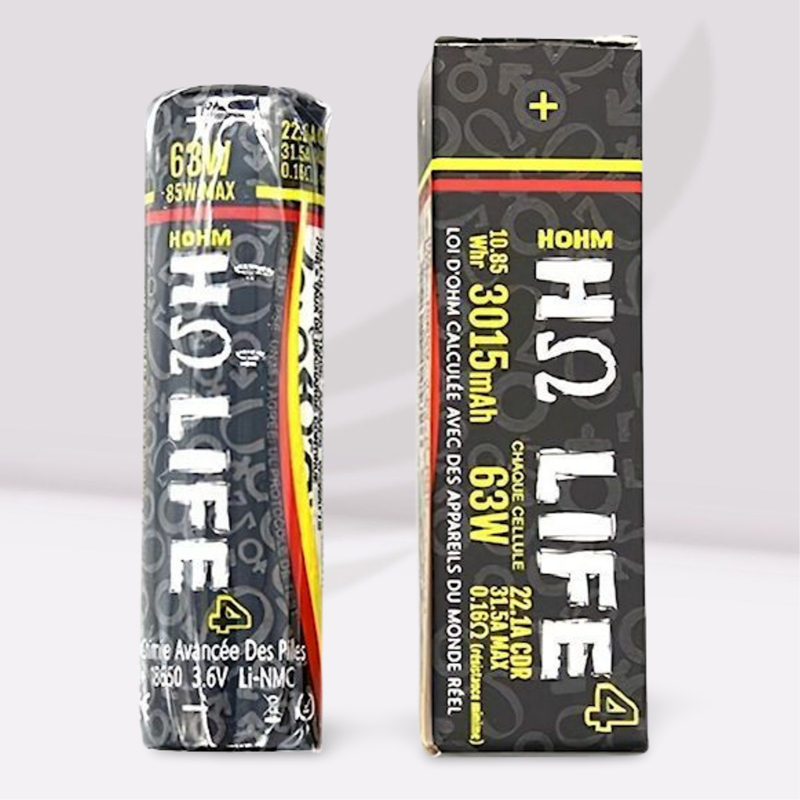 Accu 18650 Hohm Life 3015 mAh Hohm Tech