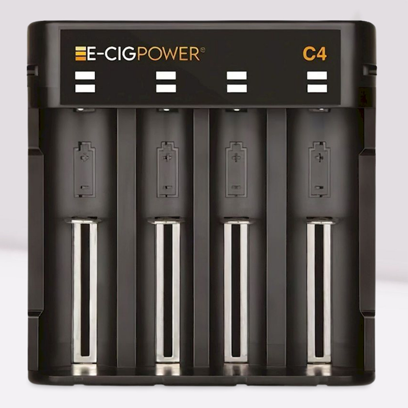 E-Cig Power - USB-C LED Li-On Battery Charger