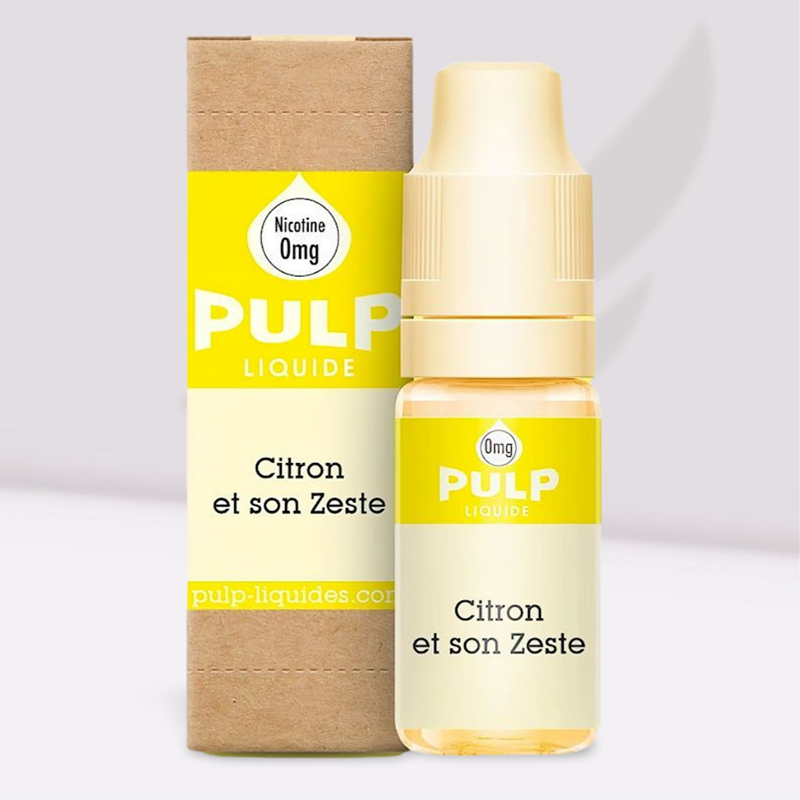 E-liquide Citron et son Zeste - Pulp
