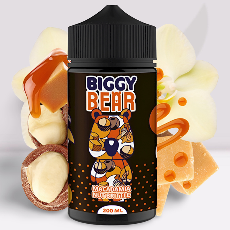 Macadamia Nut Brittle - Biggy Bear