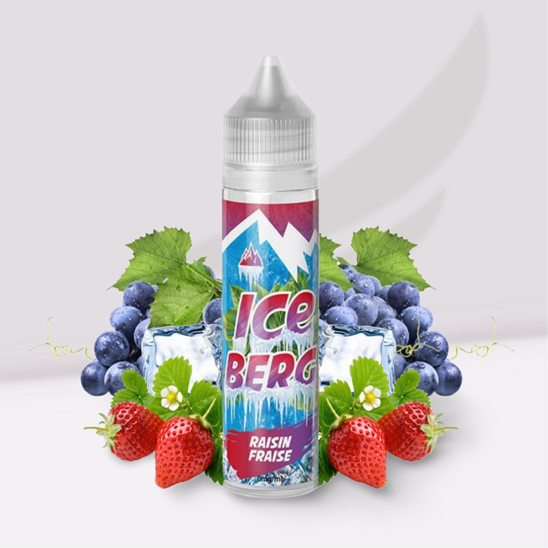 Prêt à booster Iceberg Fraise Raisin - O'Jlab
