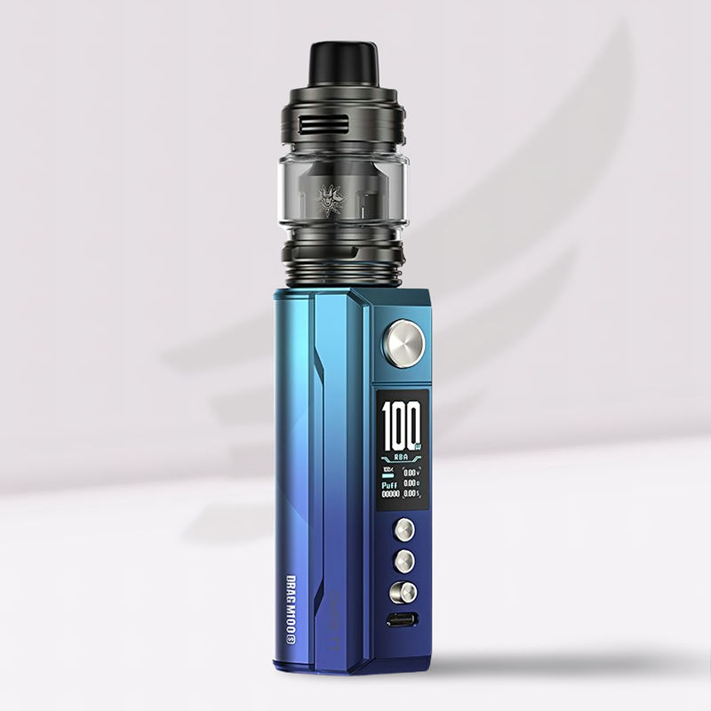 Kit Drag M100S - Voopoo Silver Black
