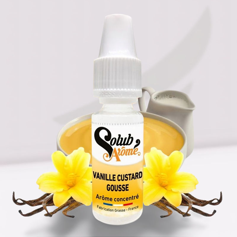 Arôme Vanille Custard Gousse Solubarome