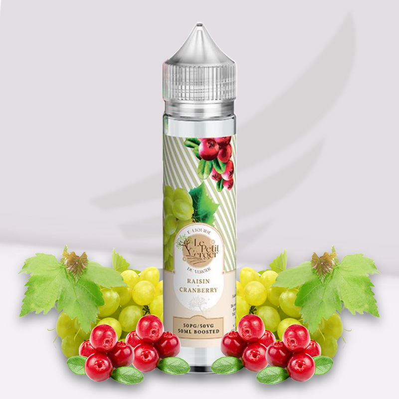 Raisin Cranberry 50ml - Le Petit Verger - Savourea