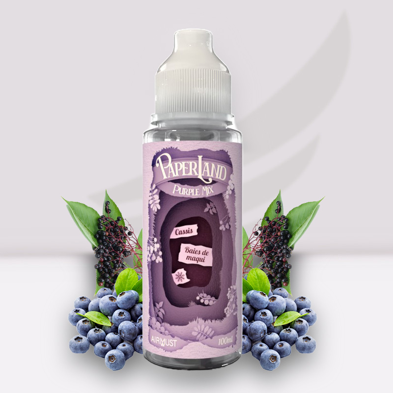 Purple Mix 100ml - Paperland - Airmust