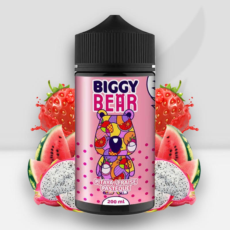 Prêt à booster Pitaya Fraise Pastèque - Biggy Bear