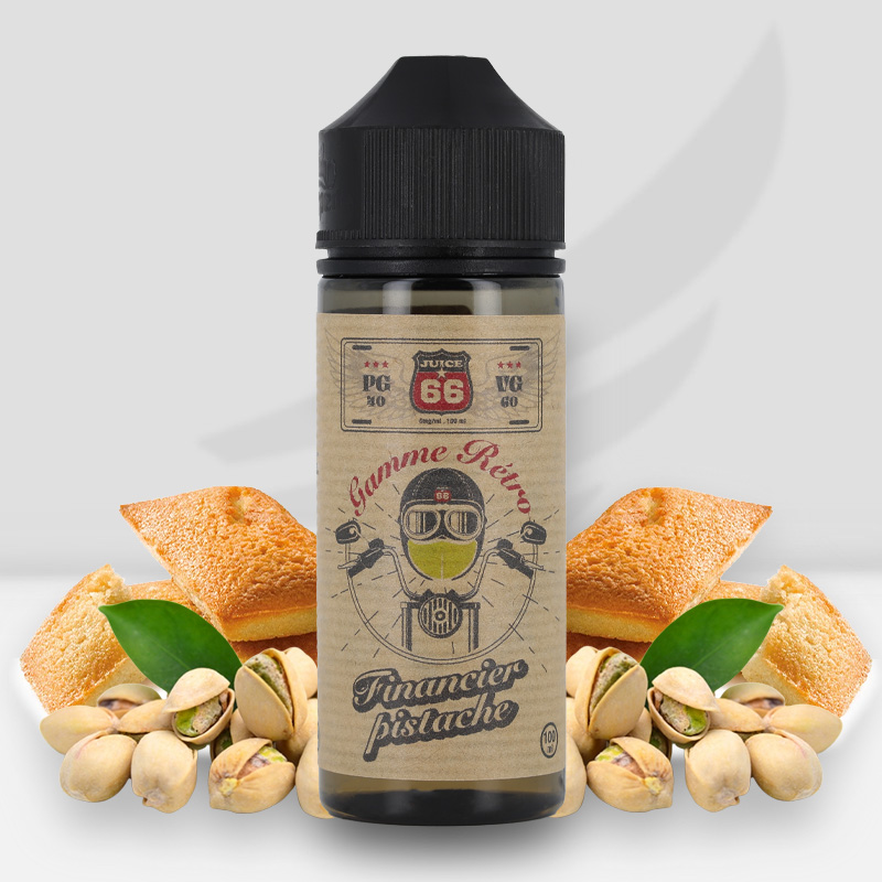 Financier Pistache 100ml - Retro Juice 66