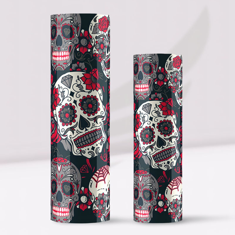Wrap Premium avec isolateur 18650 - 21700 - Skull
