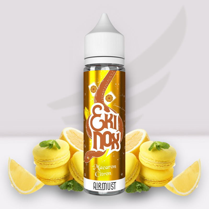 Macaron Citron 50ml - Ekinox - Airmust