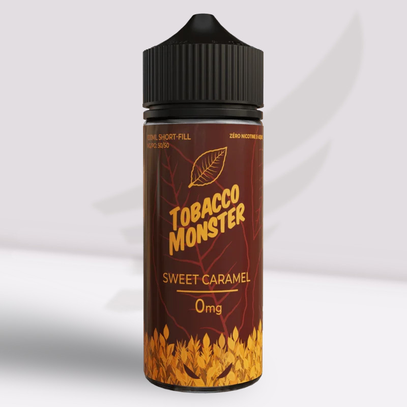 Prêt à booster Sweet Caramel - Tobacco Monster by Monster Vape Labs