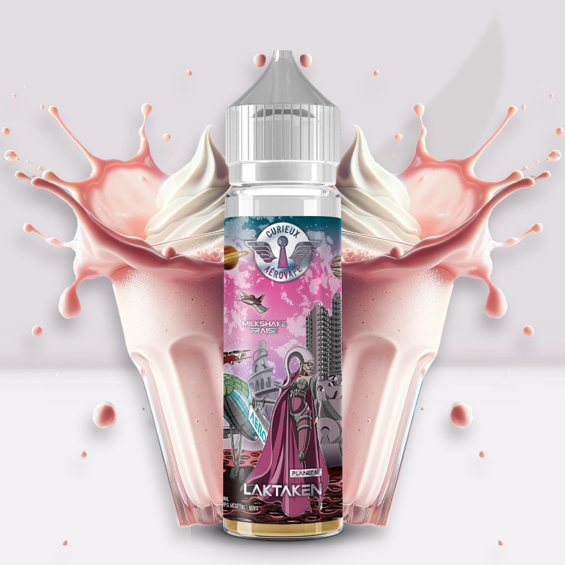 E-liquide Laktaken Aerovape - Curieux