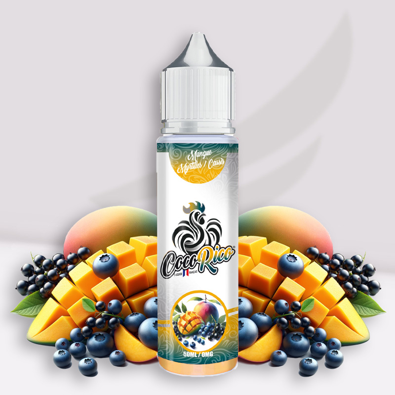 Prêt à booster Mangue, myrtille, cassis - Cocorico