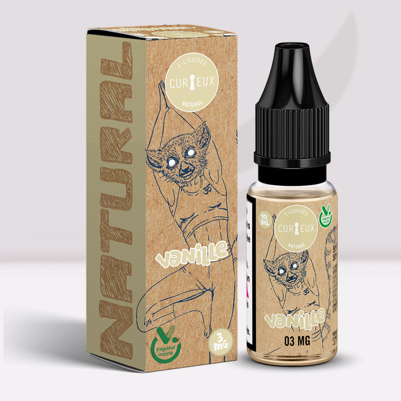 Vanille - Natural- Curieux e-liquide