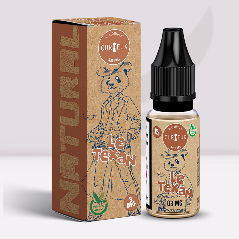 Texan - Natural - Curieux e-liquide