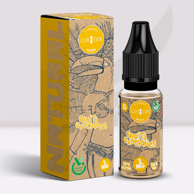 Fruits Exotiques - Natural - Curieux e-liquide