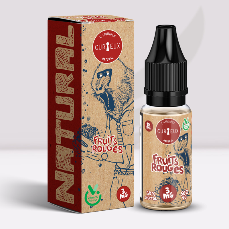 Fruits Rouges - Natural - Curieux e-liquide