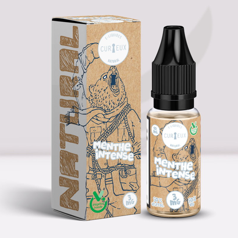 Menthe Intense - Natural - Curieux e-liquide