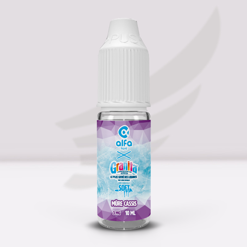 Mûre Cassis- Granita Soft - Alfaliquid
