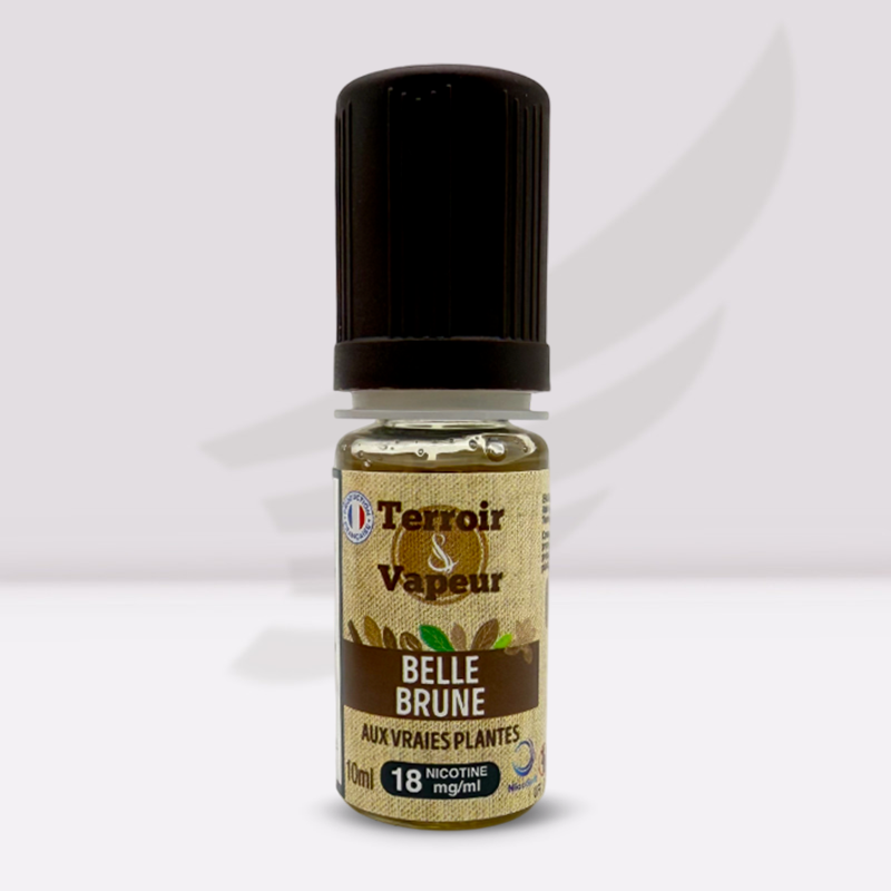 La Belle Brune Sels de nicotine - Terroir & Vapeur