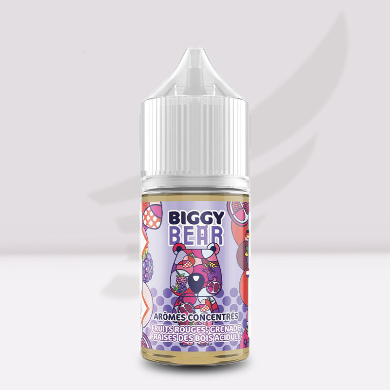 Arôme Fruits Rouges Grenade Fraise des Bois Acidulée - 30ml - Biggy Bear