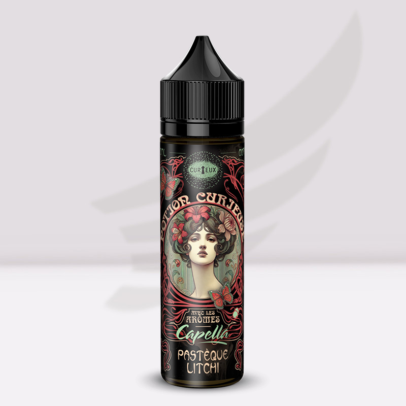 Pastèque Litchi 50ml - Potions Curieuses Curieux E-liquides