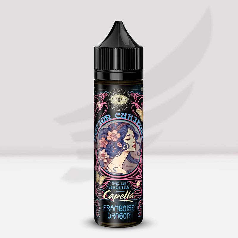 Framboise Dragon 50ml - Potions Curieuses Curieux E-liquides