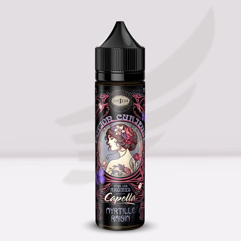 Myrtille Raisin 50ml - Potions Curieuses Curieux E-liquides
