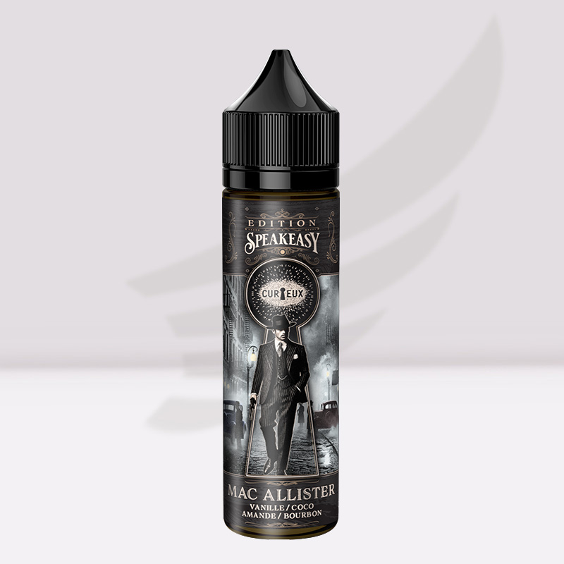 Mac Allister 50ml - Speakeasy - Curieux Curieux E-liquides