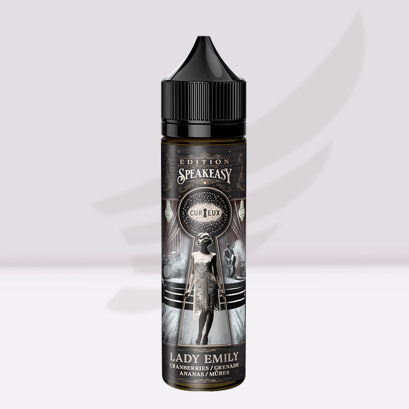 Lady Emily 50ml - Speakeasy - Curieux Curieux E-liquides