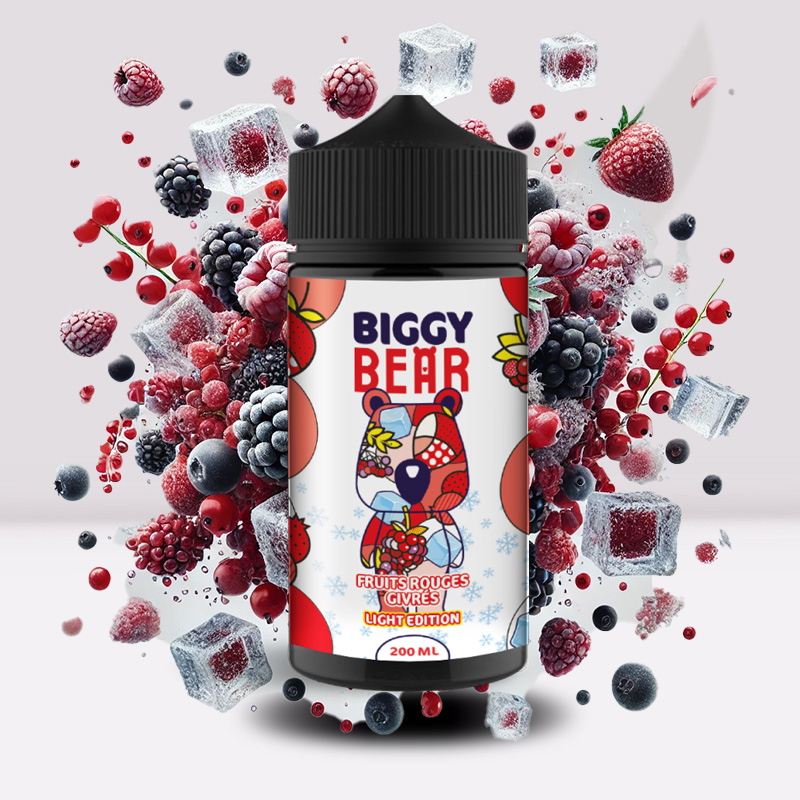 Fruits rouges Givrés Light Edition - 200ml - Biggy Bear Biggy Bear
