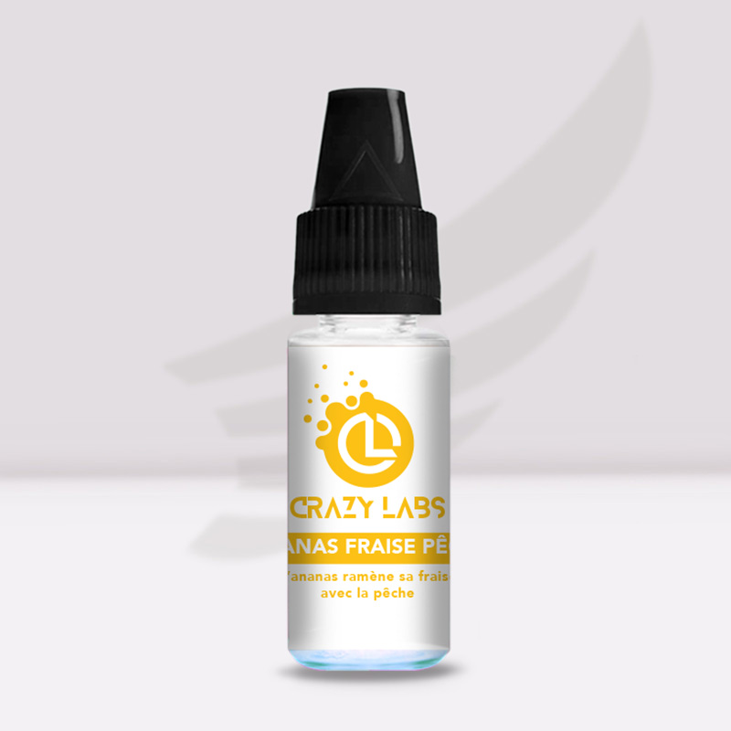 Ananas Fraise Pêche - Crazy Labs Crazy Labs