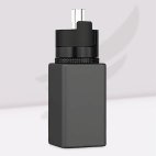 Bouteille Squonk 6ml pour Requiem Vandy Vape Black