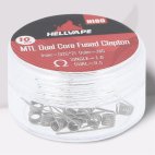Coil MTL Dual Core Fused Clapton 1Ω - Hellvape