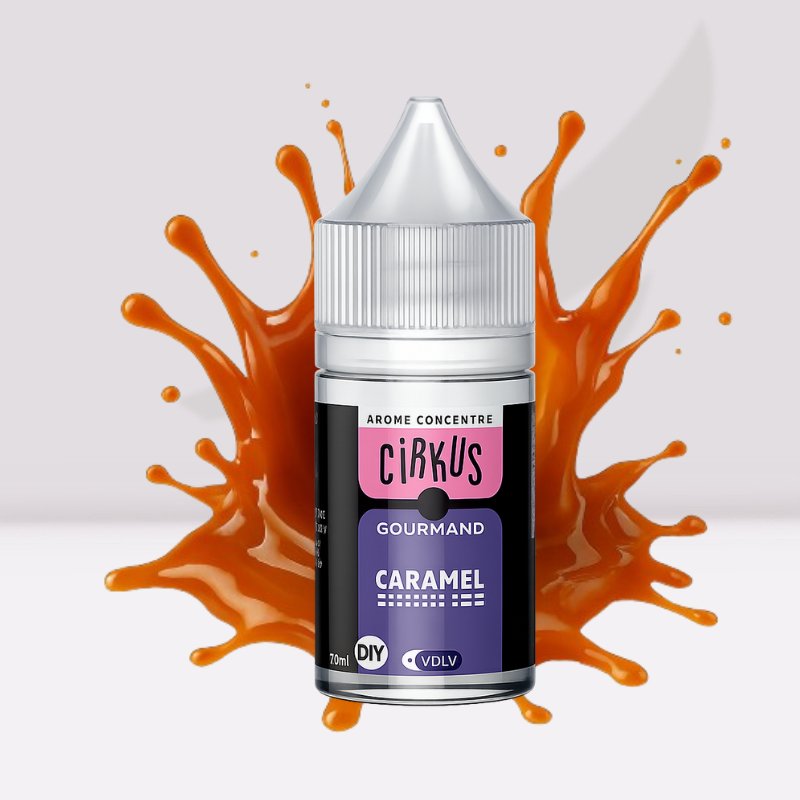 Arôme Caramel 30ml - Cirkus - VDLV Arôme Caramel 30ml - Cirkus - VDLV