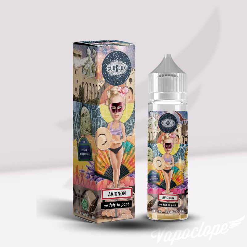 Avignon, On Fait Le Pont - 50ml - Hexagone - Curieux e-liquide Curieux E-liquides