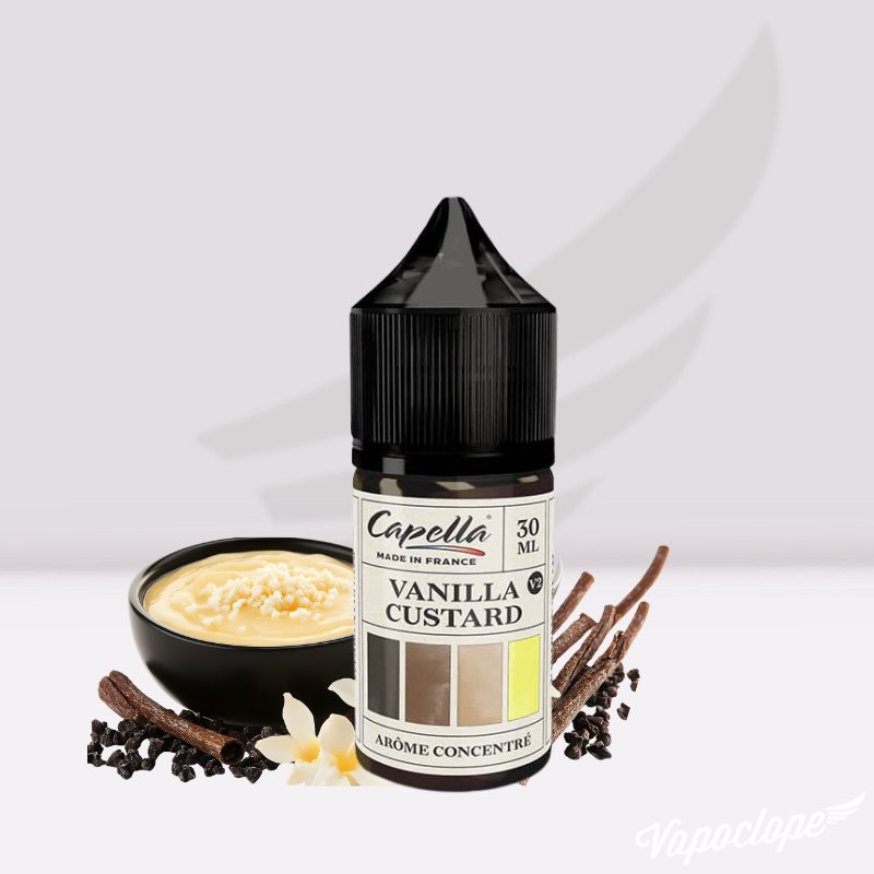 Arôme Vanille Custard v2 - 30ml - Capella Capella