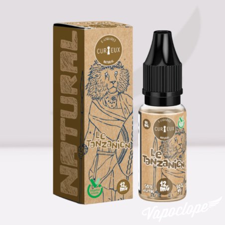 Le Tanzanien - Natural - Curieux e-liquide Curieux E-liquides