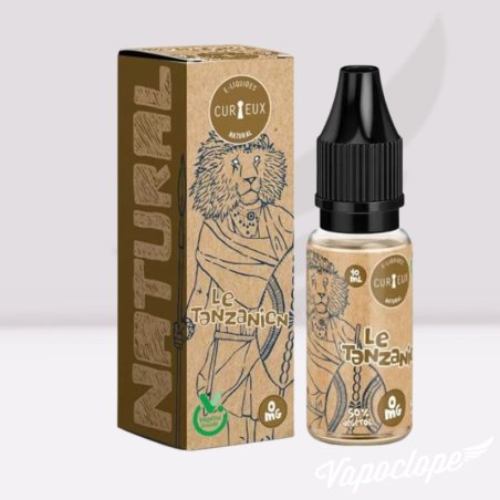 Le Tanzanien - Natural - Curieux e-liquide Curieux E-liquides